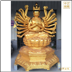 彩繪千手觀(guān)音菩薩