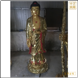 廠家批發1米6站西方三圣銅像