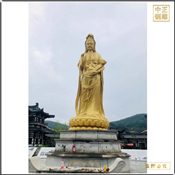 大型觀(guān)音菩薩佛像鑄造廠(chǎng)