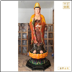 大型觀(guān)音菩薩雕塑鑄造廠(chǎng)