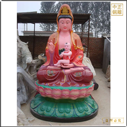 大型觀(guān)音菩薩銅像加工