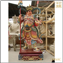 四大天王彩繪雕塑佛像報價(jià)