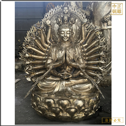 定制千手觀音銅像