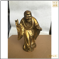 鑄銅十八羅漢銅像定制