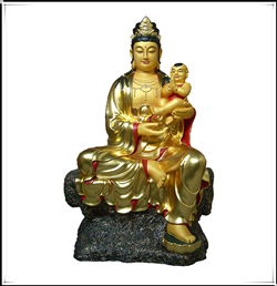 大型送子觀(guān)音銅像