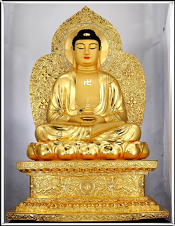 釋迦摩尼銅佛像