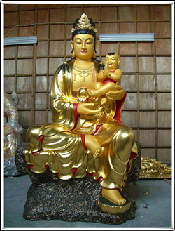 送子觀(guān)音坐像