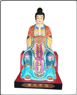 碧霞元君奶奶銅佛像