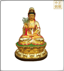 楊柳觀(guān)音銅像|定做楊柳觀(guān)音菩薩