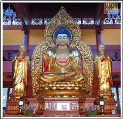 一佛二弟子佛像|大型一佛二弟子雕塑